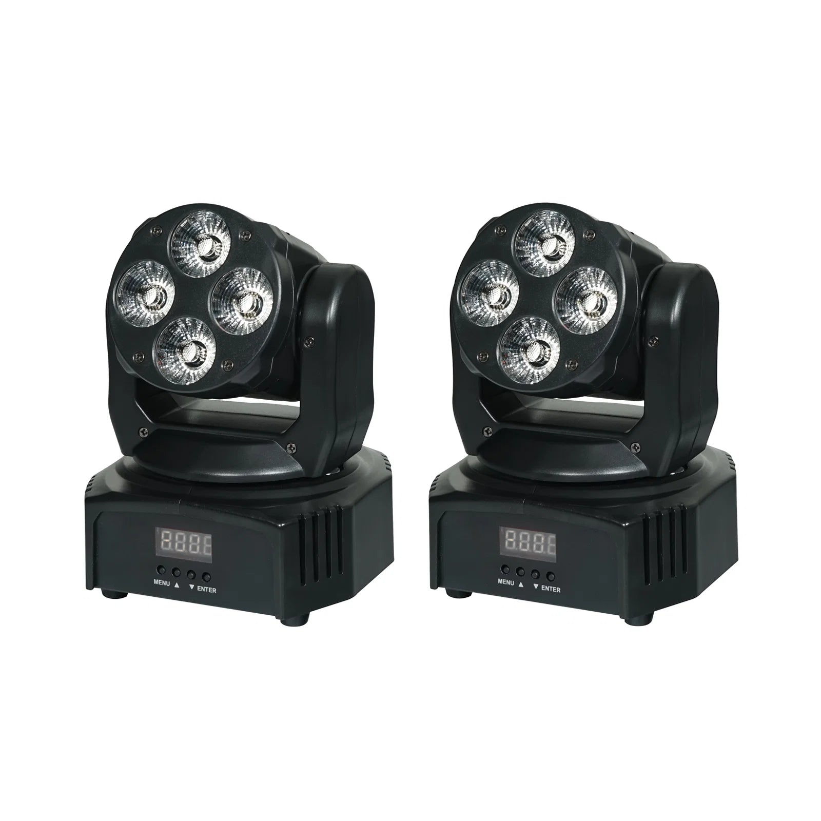 EQUINOX FUSION 40 Pack - One Pair of Moving Heads in Carry Bag with DMX Cable