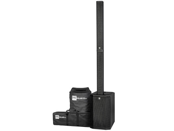 HK AUDIO POLAR 12 COLUMN SYSTEM inc CARRY BAGS