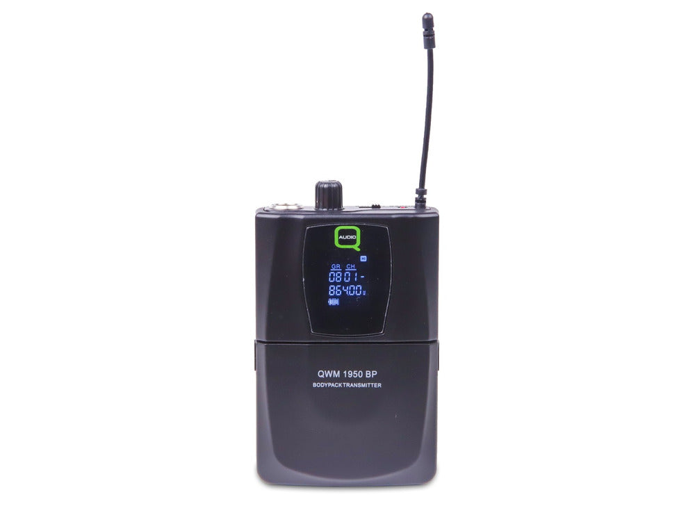 Q AUDIO QWM1950 HH+BP Hand Held and Belt Pack System
