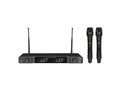 Q-AUDIO QWM1970 HH UHF Dual Channel Diversity Handheld Wireless System - 19" Rack Mountable