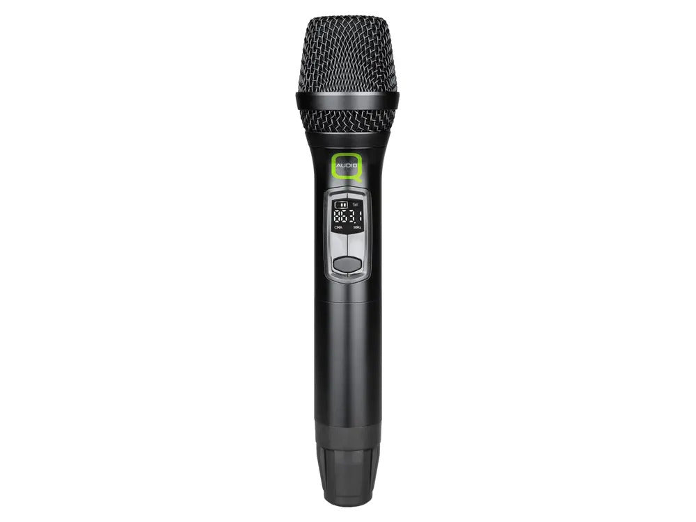 Q AUDIO QWM1900 HH V2 DUAL WIRELESS HANDHELD SYSTEM