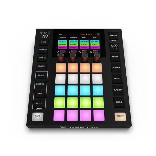 Wolfmix W1 Mk3 - The BRAND NEW Wolfmix DMX Lighting Controller